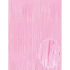 Nessiworld Soft Pembe Püsküllü Kapı Perdesi - Parti, Baby Shower, Cinsiyet Partisi 1x2 m
