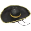 Nessiworld  Sombrero Meksika Şapkası Mariachi Altın Şeritli Yetişkin Boy