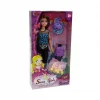 Nessiworld WG-115070  Aksesuarlı Patenci Bebek 29 cm - Vardem Oyuncak