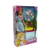 Nessiworld WG-115167 Kutulu 29cm Akesuarlı Beşikli Bebek - Vardem Oyuncak