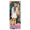 Nessiworld  WG-115521  Ceketli Çizmeli Renkli Saçlı Bebek 29 cm -Vardem Oyuncak