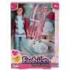 Nessiworld WG-66730-66731 Aksesuarlı Kayakçı Bebek 29 cm -Vardem Oyuncak