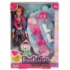 Nessiworld WG-66730-66731 Aksesuarlı Kayakçı Bebek 29 cm -Vardem Oyuncak