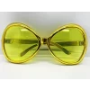 Nessiworld  Yeşilçam Temalı Parti Gözlüğü Gold Renk 7x16 cm