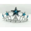 Nessiworld    Yıldız Şekilli Elsa Prenses Kraliçe Tacı Mavi Renk Çocuk Boy 5x17 cm