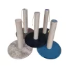 Oval Tabanlı Organik Jut Halat Sargı Kedi Tırmalama Tahtası 40 cm