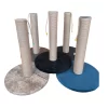 Oval Tabanlı Organik Jut Halat Sargı Kedi Tırmalama Tahtası 40 cm