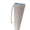 Oval Tabanlı Organik Jut Halat Sargı Kedi Tırmalama Tahtası 40 cm