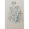 Oya Abiye Bileklik Kolye Pleksi Metalik Plastik Pul Gümüş Renk 24 gram 465 adet - BNC569