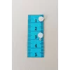 Oya Abiye Bileklik Kolye Pleksi Metalik Plastik Pul Gümüş Renk 8 gram 100 adet - BNC518
