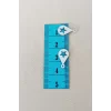 Oya Abiye Bileklik Kolye Pleksi Metalik Plastik Pul Gümüş Renk 8 gram 65 adet - BNC521