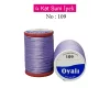 Oyalı 4 Kat Suni İpek İplik İğne Oyası Boncuk İpi Tığ Oyası No:109