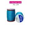 Oyalı 4 Kat Suni İpek İplik İğne Oyası Boncuk İpi Tığ Oyası No:259