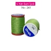 Oyalı 4 Kat Suni İpek İplik İğne Oyası Boncuk İpi Tığ Oyası No:265