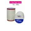 Oyalı 4 Kat Suni İpek İplik İğne Oyası Boncuk İpi Tığ Oyası No:3002