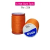 Oyalı 4 Kat Suni İpek İplik İğne Oyası Boncuk İpi Tığ Oyası No:326