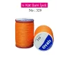 Oyalı 4 Kat Suni İpek İplik İğne Oyası Boncuk İpi Tığ Oyası No:329