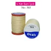 Oyalı 4 Kat Suni İpek İplik İğne Oyası Boncuk İpi Tığ Oyası No:503