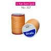 Oyalı 4 Kat Suni İpek İplik İğne Oyası Boncuk İpi Tığ Oyası No:527