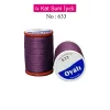 Oyalı 4 Kat Suni İpek İplik İğne Oyası Boncuk İpi Tığ Oyası No:633