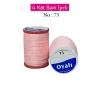 Oyalı 4 Kat Suni İpek İplik İğne Oyası Boncuk İpi Tığ Oyası No:73