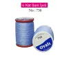 Oyalı 4 Kat Suni İpek İplik İğne Oyası Boncuk İpi Tığ Oyası No:750