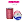 Oyalı 4 Kat Suni İpek İplik İğne Oyası Boncuk İpi Tığ Oyası No:76