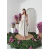 Pars İp Askılı Elbise