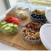 Paşabahçe Polar Iki Bölmeli Kahvaltılık Saklama Kabı 4 Adet
