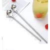 Paslanmaz Metal 2 Li Kaşıklı Pipet Fırça Seti