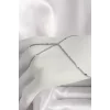 Pirinç Gümüş Renk Pul Detaylı Kadın Şahmeran
