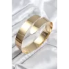 Pirinç Sarmal Model Gold Renk Pazu Bileklik