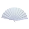 Plastik Kumaş Yelpaze 12li Beyaz