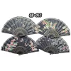 Plastik Kumaş Yelpaze 12li Karışık Ob-052