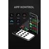 Rp1259 Led Matrix Panel 16x96cm Telefon Kontrollü Kayar Led Animasyon Aydınlatma