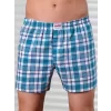Şahinler Ekose Boxer Desenli E090