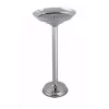 Şampanya Ayaklı Metal Küllük 31x31x65 Cm Royaleks-CLK-497