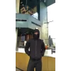 Luz&Pos Samuray Zıp Fermuarlı Kapüşonlu Sweatshirt- Siyah