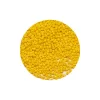 Sarı Renk 4 mm Yaklaşık 220 adet/20 gram Cam Boncuk Oya Yazma Bileklik ve Kolye