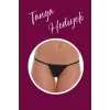 Sırt İpli Transparan Siyah Fantazi Gecelik Tm1291