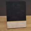 Siyah Çizgili Deri Defter