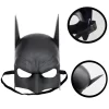 Siyah Çocuk Batman Maskesi Lastikli