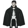 Siyah Renk Yakalı Halloween Pelerini 90 Cm