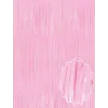 Soft Pembe Püsküllü Kapı Perdesi - Parti, Baby Shower, Cinsiyet Partisi 1x2 M