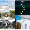 Solar Led Işıklı Kuşlu Bahçe Dekoru 6 Ledli,Renkli Işık