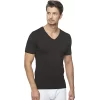 Star 206 Modal Yarım Kol V-Yaka T-Shirt Atlet