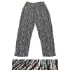 Süet Cepli Pantolon Eşofman Pijama Altı Büyük Beden  Düz Paça Desen 2