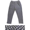 Süet Cepli Pantolon Eşofman Pijama Altı Büyük Beden  Düz Paça Desen 5