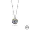 Luz&Pos Swarovski Crystal Taşlı Gümüş Kadın Kolye