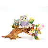 Swarovski Dal Üstünde 3lü Baykuş